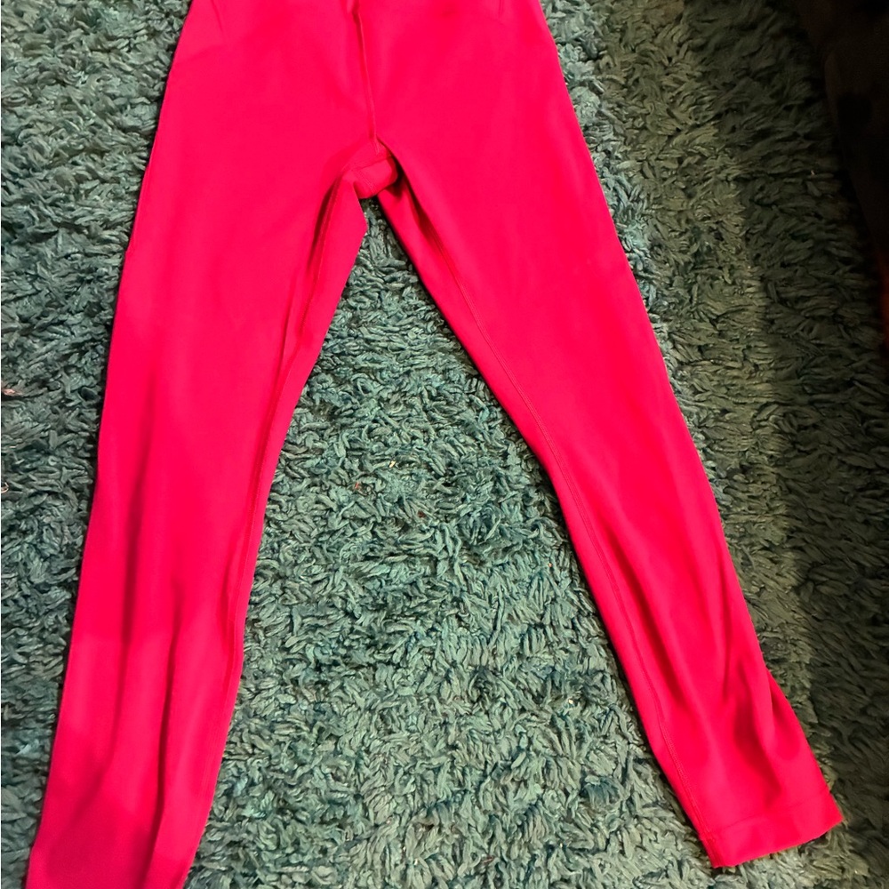Lululemon Athletica Vibrant pink fiusha Leggings - Picture 2 of 5